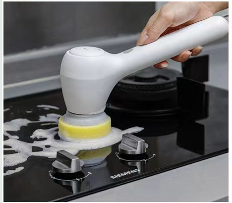 Electric Cleaning Brush Improved Q1 Kitchen Bathroom Multi-Function Clean