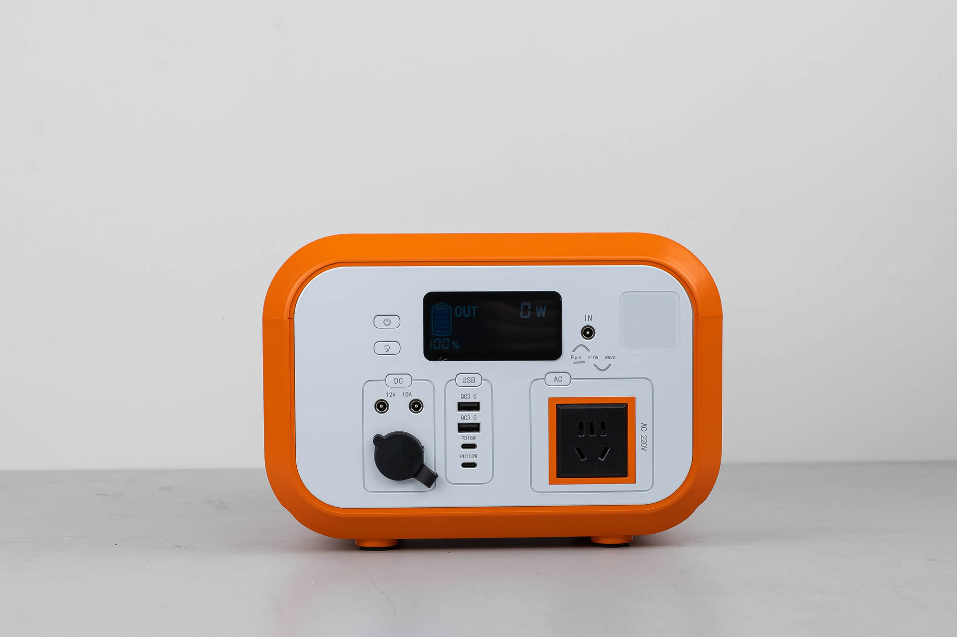 Outdoor energy storage power supply 600W household portable emergency lar