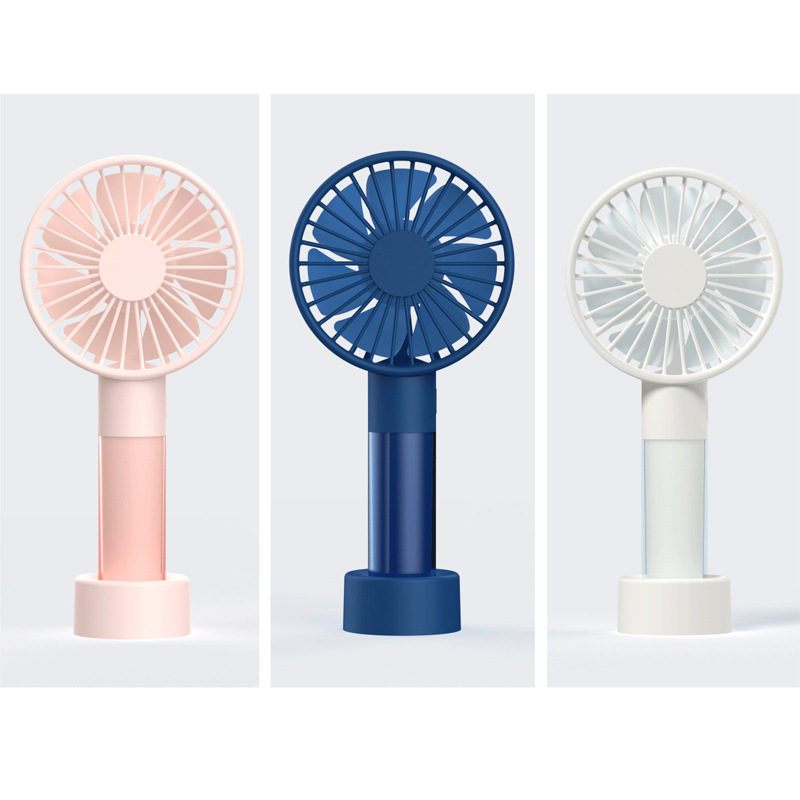 Handheld small fan USB charging mini Outdoor handheld mini office desktop