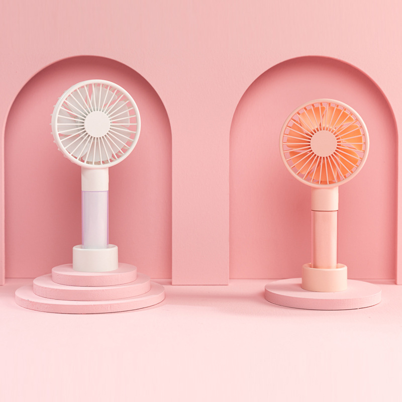 Handheld small fan USB charging mini Outdoor handheld mini office desktop